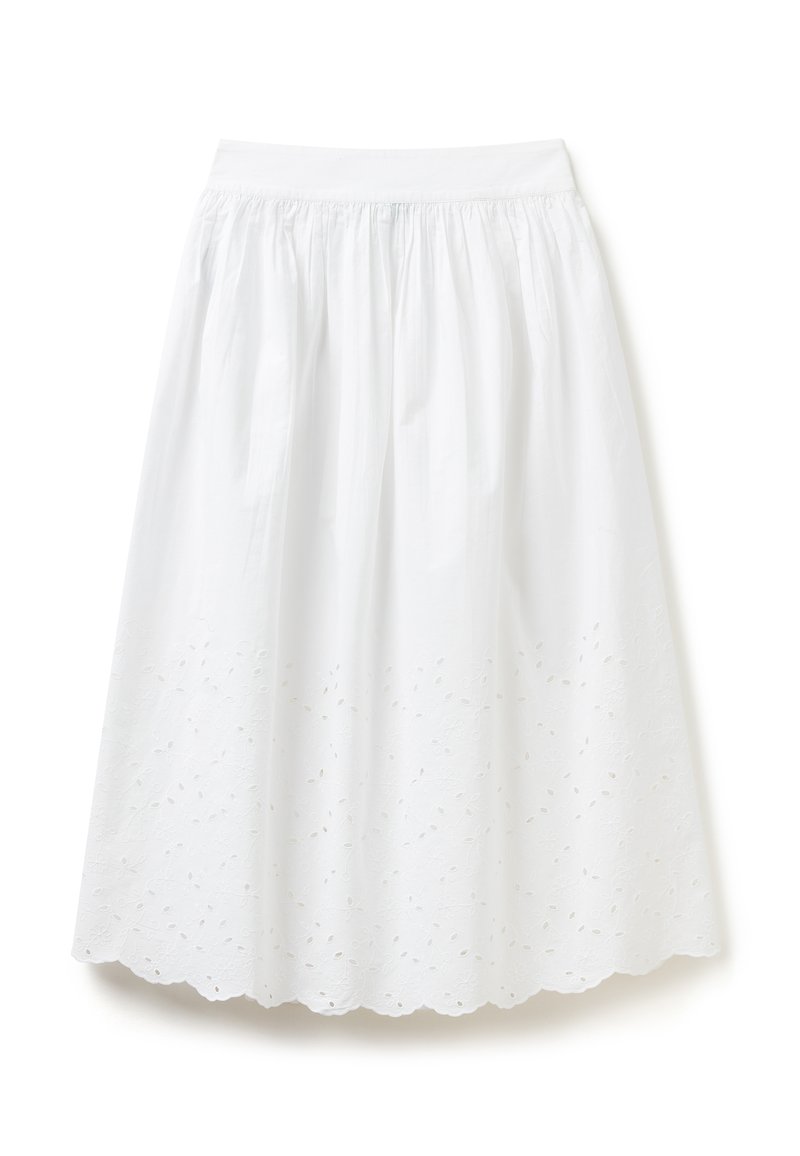 United Colors of Benetton A-lijn rok wit United Colors of Benetton A-lijn rok wit