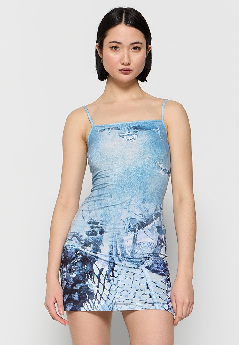 Diesel Jurk blauw