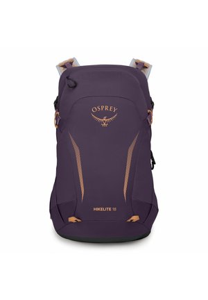LITE - Hiking rucksack - purple ink purple dusk cheddar orange