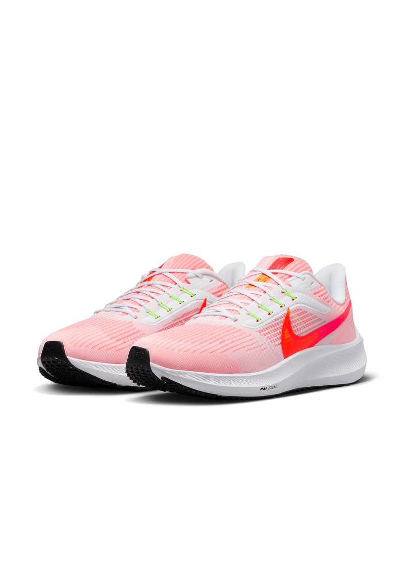 Nike Performance AIR ZOOM PEGASUS - Zapatillas de running neutras - orange/blanco