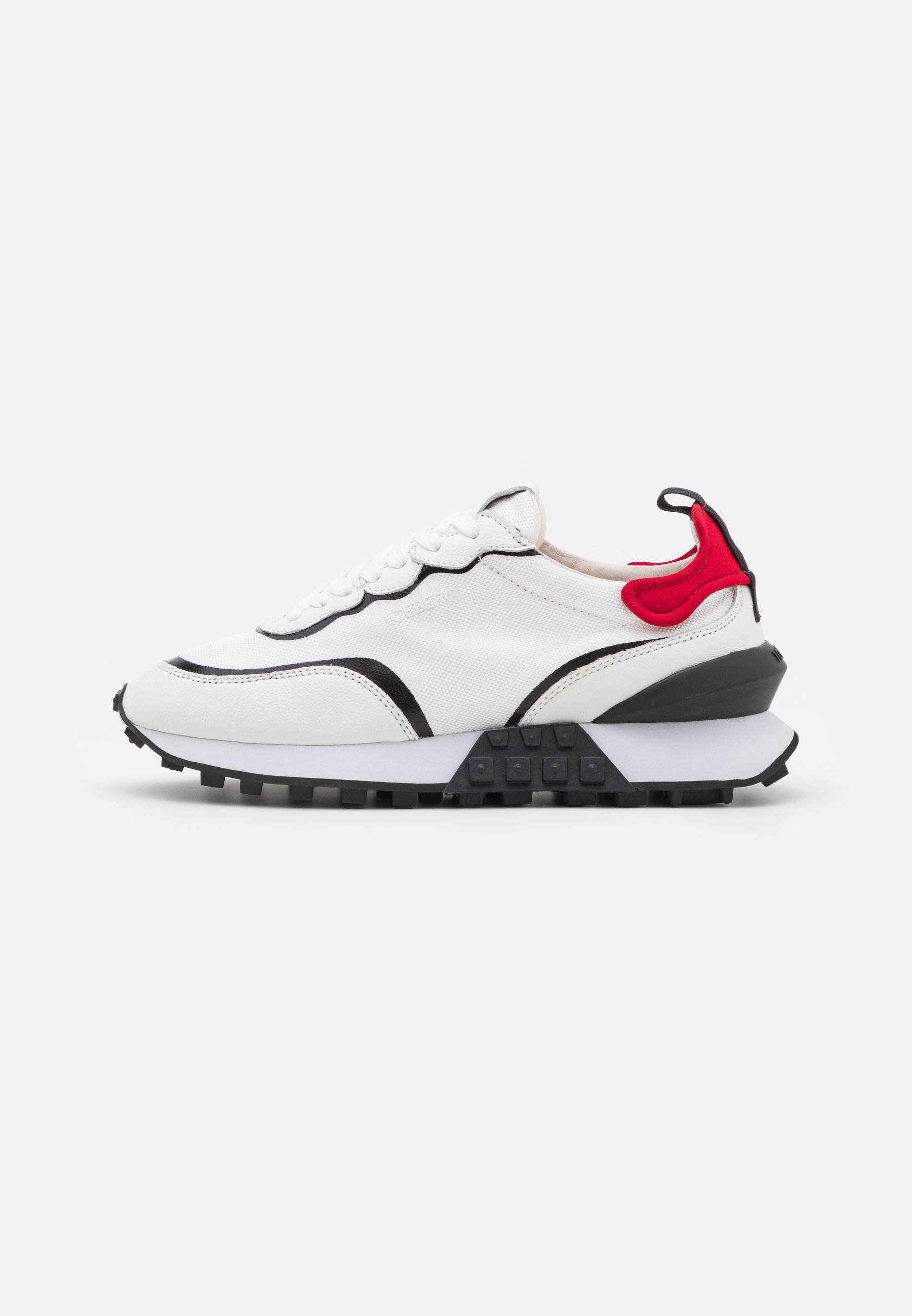 Iceberg HYPER UNISEX - Sneakers laag - comb reddy/wit - Zalando.be