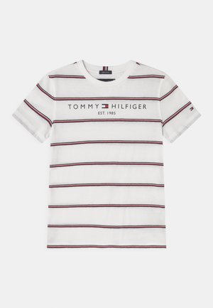 ESSENTIAL STRIPE TEE - T-shirt print - white