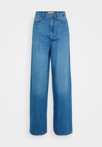 ONLPAULINA WIDE - Široké nohavice - medium blue denim