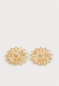 FLOWER SUN EARRINGS - Náušnice - gold-coloured