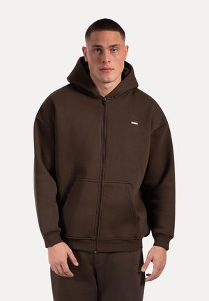 HOODIE  - Sudadera con cremallera - braun
