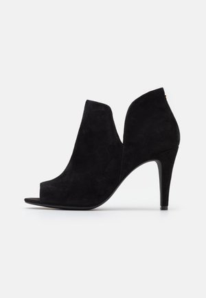 Bottines à talons hauts - black