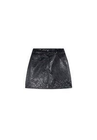 EYELET  - A-snit nederdel - black