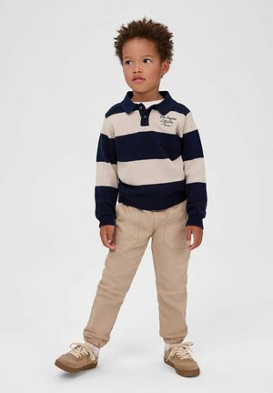 MINOTI, UTYLITY CUFFED JOGGERS - TROUSERS - Trousers - stone