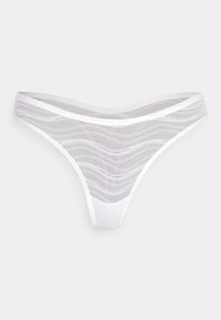 Calvin Klein Underwear THONG LOW RISE - String - white/vit - Zalando.se