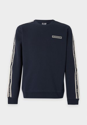 EA7 Emporio Armani, TRAIN LOGO SERIES M TAPE - Φούτερ - armani blue