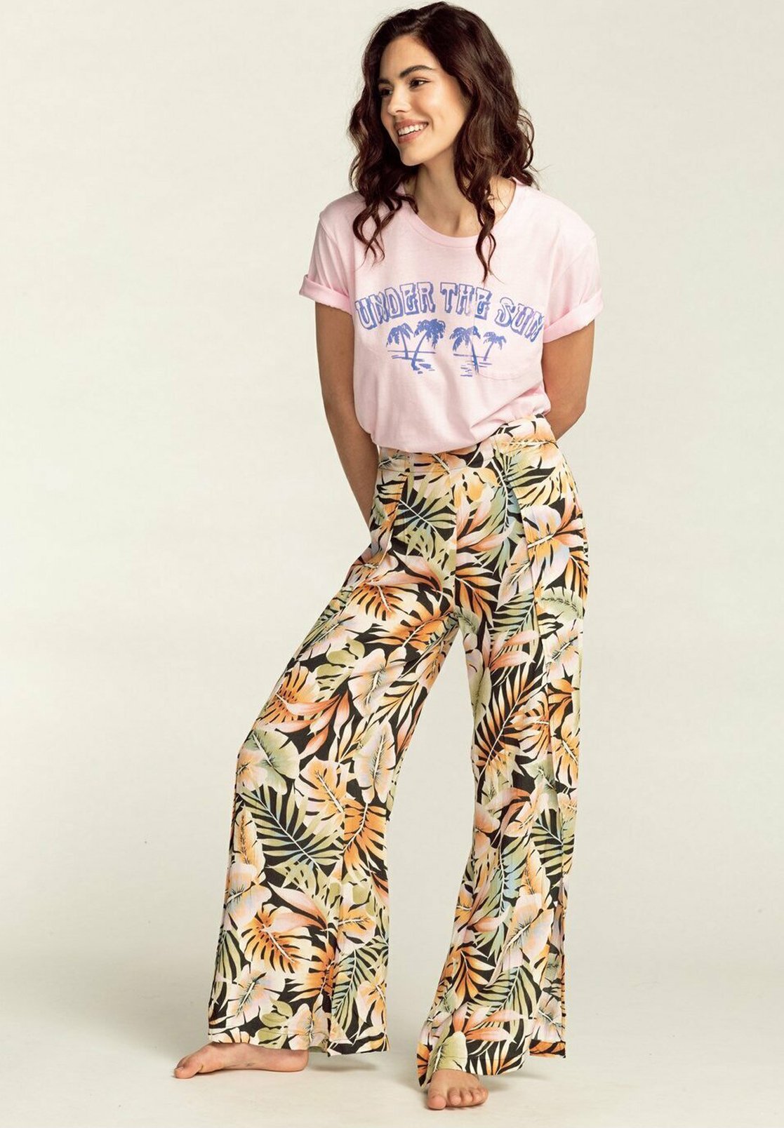 Billabong BMANCHES COURTES - Camiseta estampada - pink lady/rosa -  Zalando.es