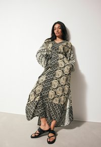 Next SUMMER KAFTAN - REGULAR FIT - Vestito lungo - black cream
