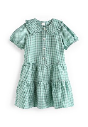 RICH SCHOOL GINGHAM TIERED PRETTY - Kasdienė suknelė - green