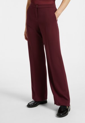 IN CADY STRETCH - Broek - bordeaux