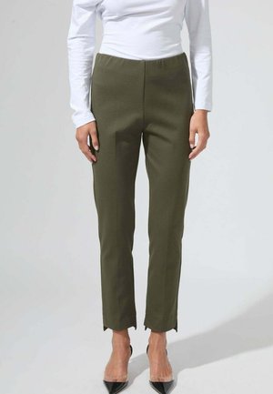 LEONARD - Pantalon classique - vertkaki
