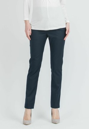 NAOMI - CROPPED   - Trousers - blue