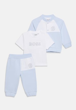 NEWBORN SET - Tricou cu imprimeu - pale blue