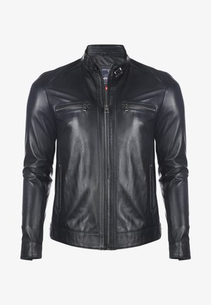 Leather jacket - black