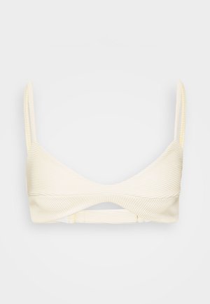 Haight ADJUSTABLE MONICA - Haut de bikini - white clay