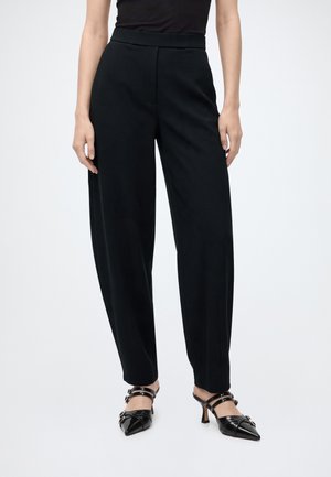 JDY, JDYGEGGO LIFE ONE BAR PANT JRS NOOS - Дънки с широк крачол - black