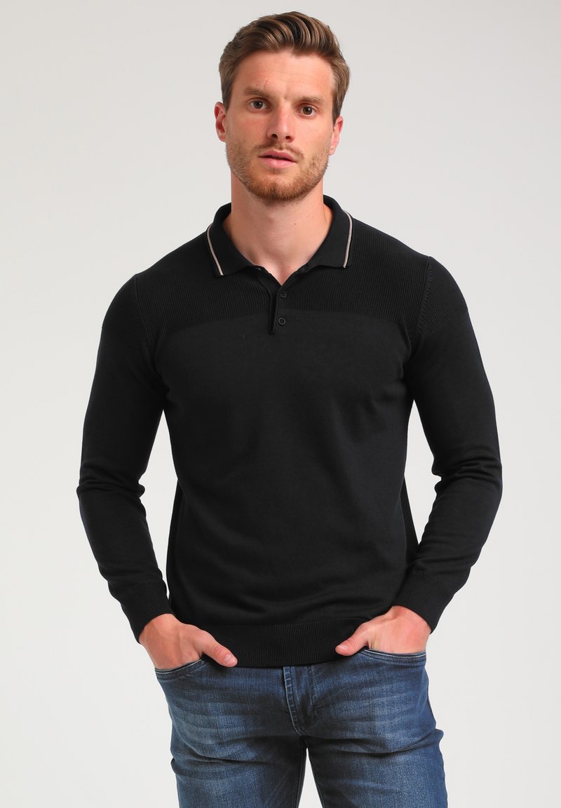 Gabbiano Pikeepaita - black