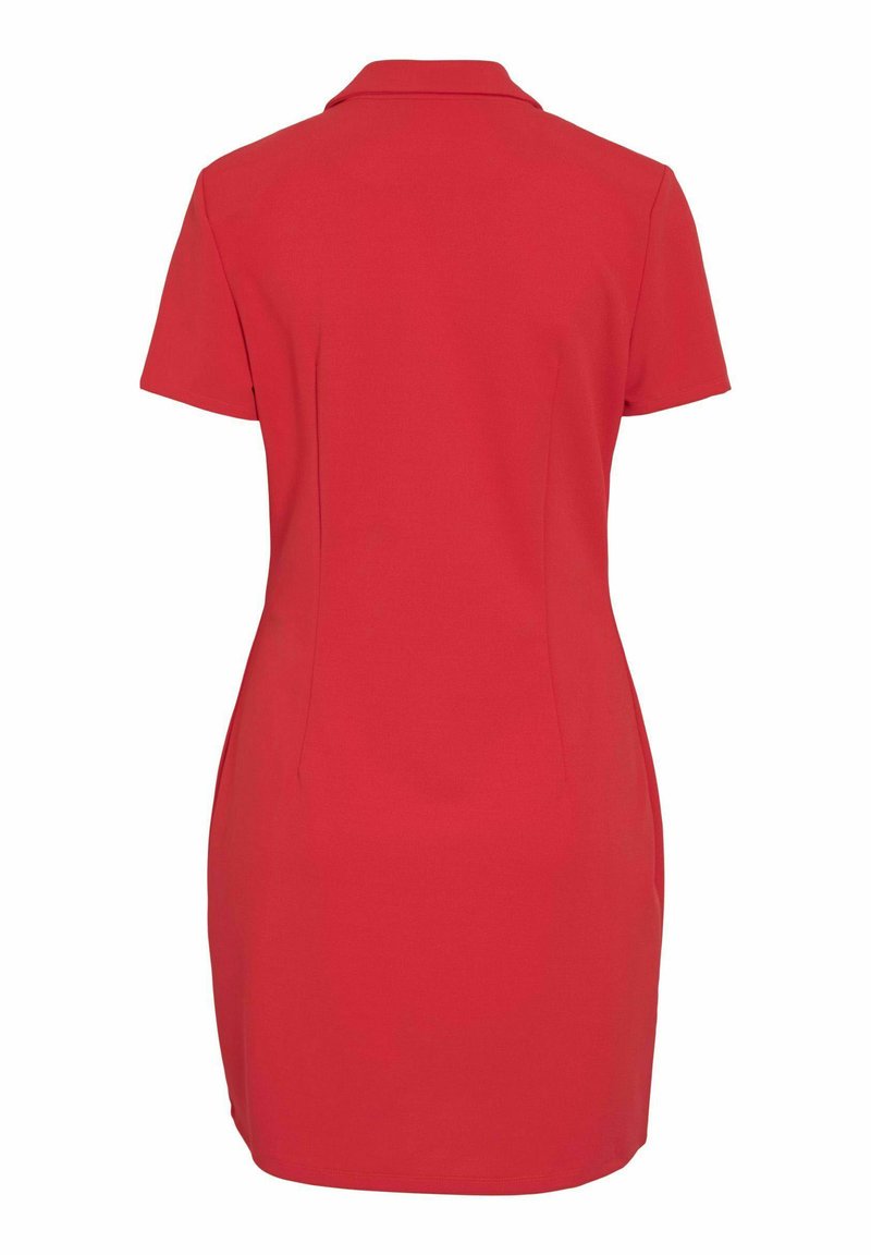VILA BLAZER VICLARA KURZES - Shift dress - mars red/red - Zalando.co.uk