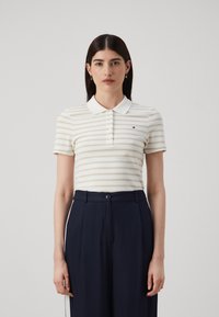 Tommy Hilfiger 1985 SLIM  - Polotričko - ecru/classic beige