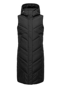 Ragwear - STEPP SUMINKA - Waistcoat - black Thumbnail Image 1