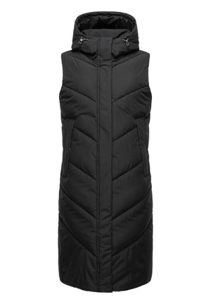 STEPP SUMINKA - Waistcoat - black