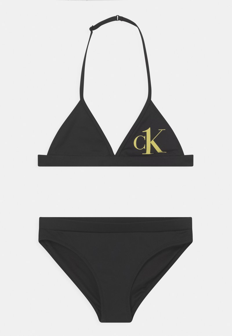 Calvin Klein Swimwear TRIANGLE SET Bikini black/noir ZALANDO.BE