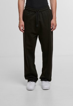 VISIONS - Tracksuit bottoms - jetblack