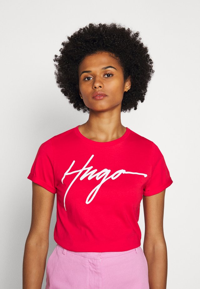 THE SLIM TEE - T-Shirt print - bright red