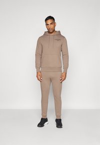 Björn Borg ESSENTIAL HOODIE - Mikina s kapucňou - walnut