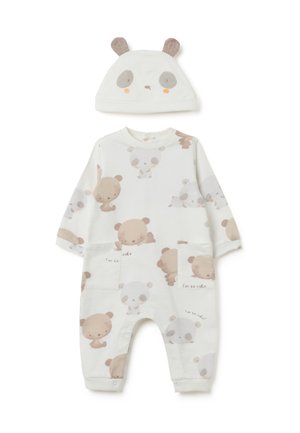 NEWBORN  SET - Mütze - ice white