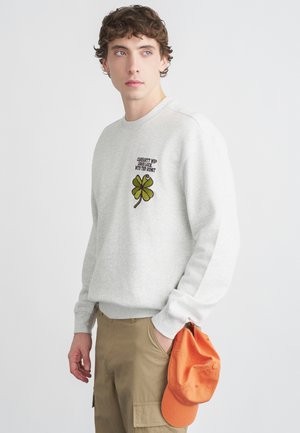 CLOVER - Športni pulover - ash heather