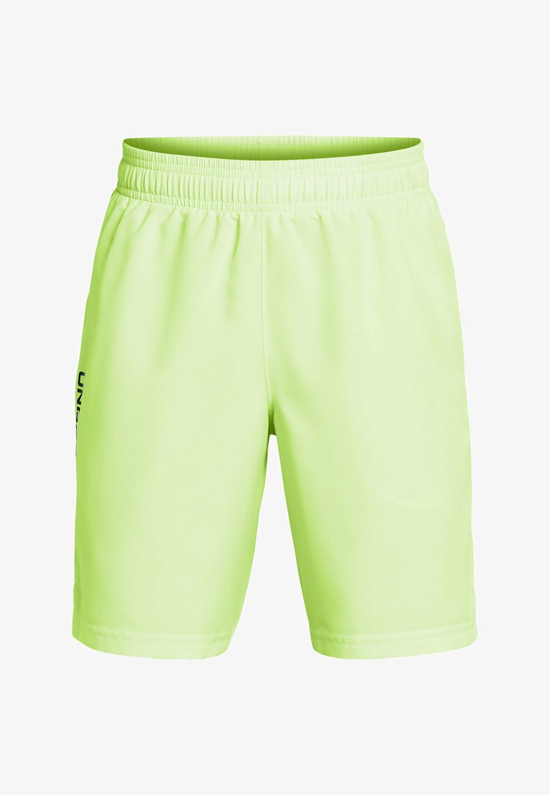 Under Armour TECH WOVEN WORDMARK - Športové šortky - morph green