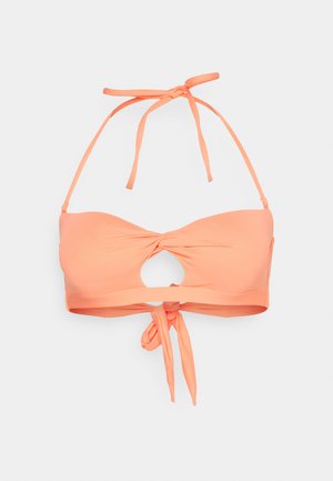 Etam TWIGY BANDEAU - Bikiinide ülaosa - coral