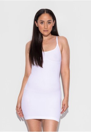 LYKKELAND ateliér SECOND SKIN SLIP SHAPEWEAR - Šaty do práce - white