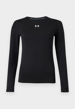 Under Armour, CREW - Φανέλα - ultimate black/white