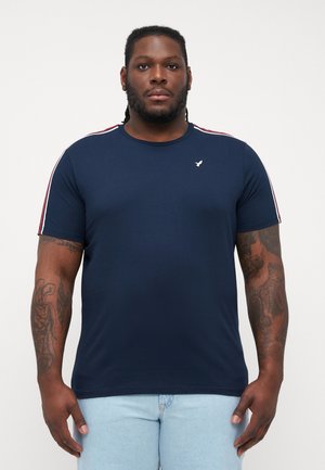 Pier One by Zalando Print T-shirt - sky captain/bright white