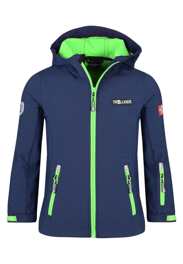 Trollkids Outdoorjas donkerblauw Trollkids Outdoorjas donkerblauw