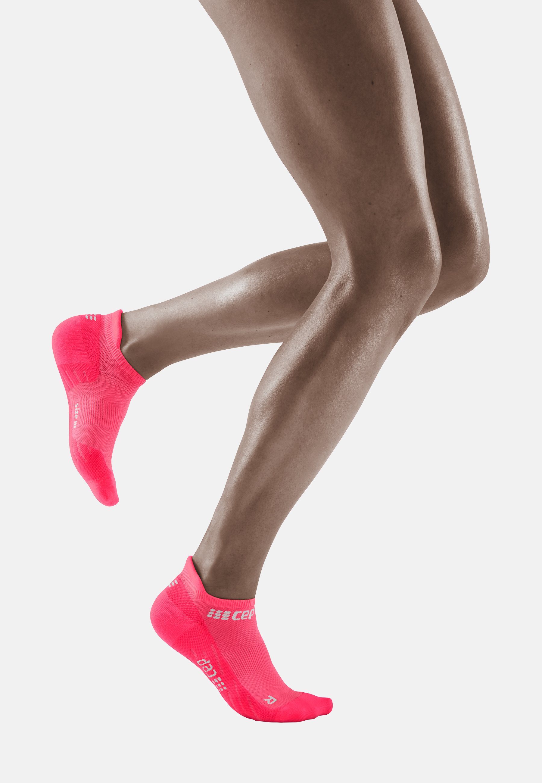 Ankle No Show Compression Running Socks CEP THE RUN