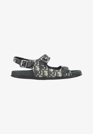 DIOR, CLOTH SANDAL NAVY - Sandales - navy
