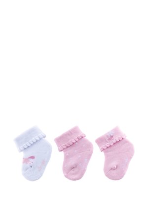 3ER-PACK EINHORN - Socks - weiss