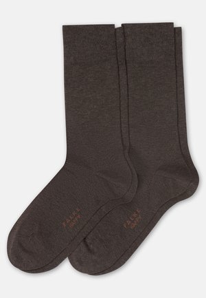 FALKE HAPPY 2 PACK - Sokker - braun