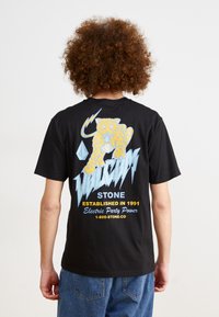 Volcom - MEOW  - Print T-shirt - black Thumbnail Image 1
