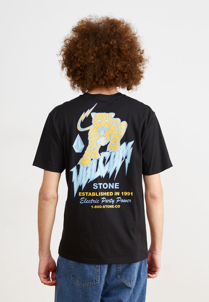 Volcom - MEOW  - Print T-shirt - black, Enlarge