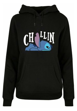 LILO AND STITCH CHILLIN  - Hoodie - black