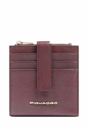 Piquadro Funda para tarjeta de visita - bordeaux