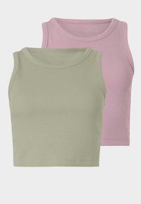 JXFALLON TANK 2 PACK - Débardeur - agate gray/mauve shadows